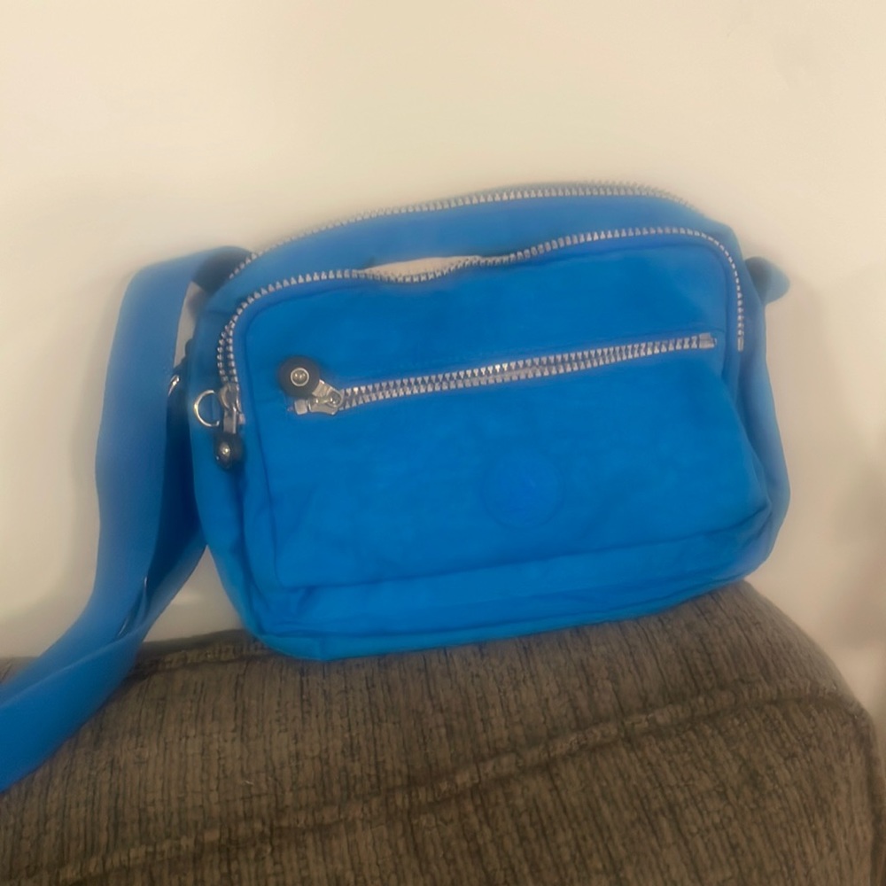 Blue small Kipling crossbody